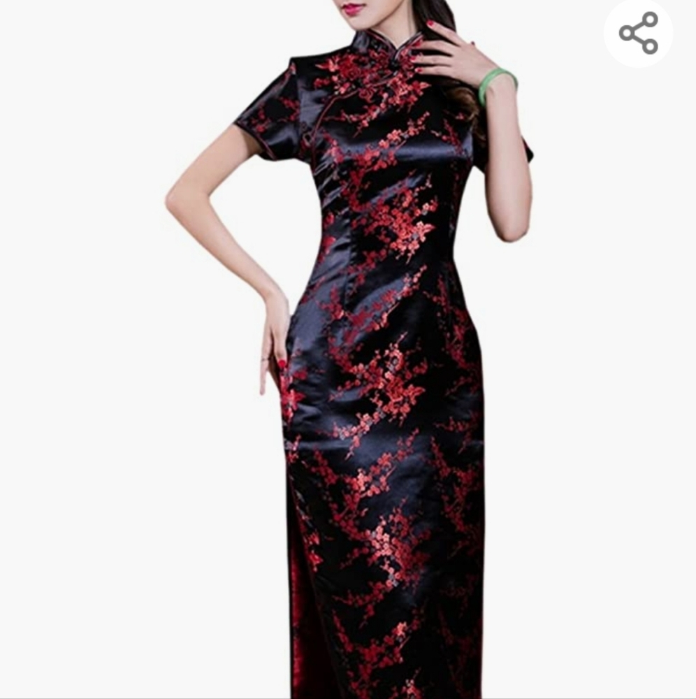 Chinese Cherry Blossom Traditional Dress size 6